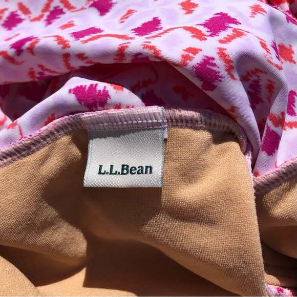 L.L. Bean Women’s Swimsuit Bathing Suit Bikini Tankini Top Bright Bohemian S - Picture 7 of 8